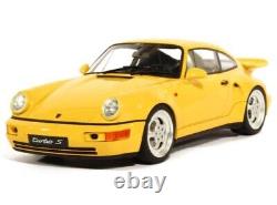 Porsche 911 (964) Turbo S Lightweight Yellow 118 GT Spirit ZM023 SUPER RARE