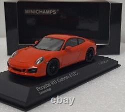 Porsche 911 (991.2) Carrera 4S 2017 Orange 143 Minichamps 410067321 SUPERB! (6)