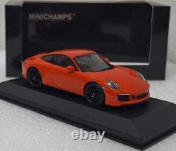 Porsche 911 (991.2) Carrera 4S 2017 Orange 143 Minichamps 410067321 SUPERB! (6)