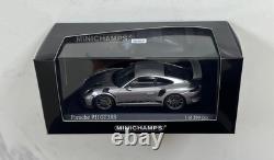 Porsche 911 (991.2) GT3 RS 2018 Silver 143 Minichamps 410067020 Limited