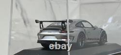 Porsche 911 (991.2) GT3 RS 2018 Silver 143 Minichamps 410067020 Limited
