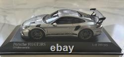 Porsche 911 (991.2) GT3 RS 2018 Silver 143 Minichamps 410067020 Limited