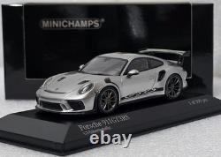 Porsche 911 (991.2) GT3 RS 2018 Silver 143 Minichamps 410067020 RARE! (15)