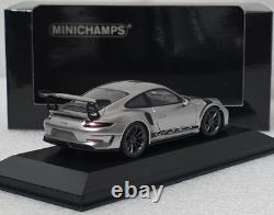 Porsche 911 (991.2) GT3 RS 2018 Silver 143 Minichamps 410067020 RARE! (15)