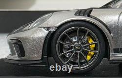Porsche 911 (991.2) GT3 RS 2018 Silver 143 Minichamps 410067020 RARE! (15)