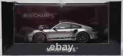 Porsche 911 (991.2) GT3 RS 2018 Silver 143 Minichamps 410067020 RARE! (15)