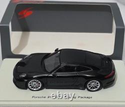 Porsche 911 (991.2) GT3 Touring Package 2018 Black 143 Spark S7620 Resin Car 6