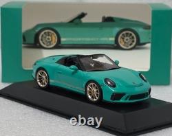 Porsche 911 (991.2) Speedster 2019 Jade Green 143 Spark WAX L20 000 08 Limited