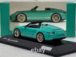Porsche 911 (991.2) Speedster 2019 Jade Green 143 Spark WAX L20 000 08 Limited