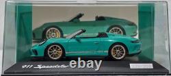 Porsche 911 (991.2) Speedster 2019 Jade Green 143 Spark WAX L20 000 08 Limited