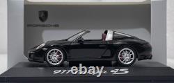 Porsche 911 (991.2) Targa 4S 2016 Deep Black Met 143 Herpa WAP 020 141 0G (17)