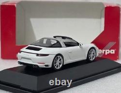 Porsche 911 (991.2) Targa 4S 2016 White 143 Herpa 071123 Diecast Model Car (17)