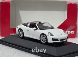 Porsche 911 (991.2) Targa 4S 2016 White 143 Herpa 071123 Diecast Model Car (17)