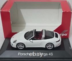 Porsche 911 (991.2) Targa 4S 2016 White 143 Herpa 071123 Diecast Model Car (17)