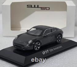 Porsche 911 (991) 50th Anniversary Graphite Grey 2014 1/43 Welly MAP01999113 17