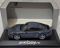 Porsche 911 (991) Carrera Coupe 2015 Graphite Blue 143 Herpa WAP0201160G (6)