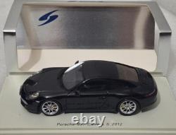 Porsche 911 (991) Carrera S 2012 Black 143 Spark S3392 EXTREMELY RARE! (9)