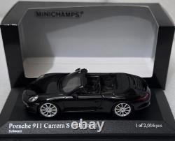Porsche 911 (991) Carrera S Cabriolet 2012 Black 143 Minichamps 4100060230 (16)
