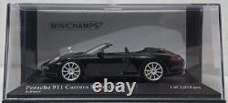 Porsche 911 (991) Carrera S Cabriolet 2012 Black 143 Minichamps 4100060230 (16)