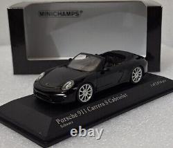 Porsche 911 (991) Carrera S Cabriolet 2012 Black 143 Minichamps 410060230 (13)