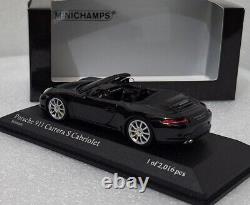 Porsche 911 (991) Carrera S Cabriolet 2012 Black 143 Minichamps 410060230 (13)