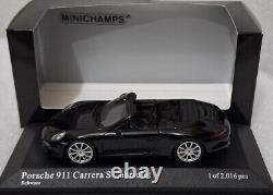 Porsche 911 (991) Carrera S Cabriolet 2012 Black 143 Minichamps 410060230 (13)
