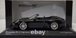 Porsche 911 (991) Carrera S Cabriolet 2012 Black 143 Minichamps 410060230 (13)