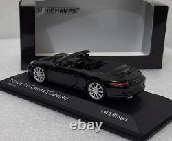Porsche 911 (991) Carrera S Cabriolet 2012 Black 143 Minichamps 410060230 (14)
