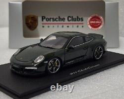 Porsche 911 (991) Club Coupe 2012 Brewster Green 143 Spark WAX 201 200 61