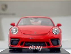 Porsche 911 (991) GT3 143 Minichamps 2017 Guards Red Diecast Model Car Dealer