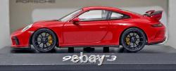 Porsche 911 (991) GT3 143 Minichamps 2017 Guards Red Diecast Model Car Dealer