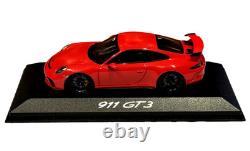 Porsche 911 (991) GT3 143 Minichamps 2017 Guards Red Diecast Model Car Dealer