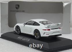 Porsche 911 (991) GT3 2013 White 143 Minichamps WAP 020 00 0D SUPER RARE! (16)
