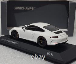 Porsche 911 (991. II) GT3 Pack Touring 2018 White 143 Minichamps Cartima (6)