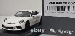 Porsche 911 (991. II) GT3 Pack Touring 2018 White 143 Minichamps Cartima (6)