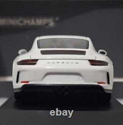Porsche 911 (991. II) GT3 Pack Touring 2018 White 143 Minichamps Cartima (6)