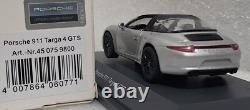Porsche 911 (991. II) Targa 4 GTS 2017 Silver 143 Schuco EXTREMELY RARE! (6)