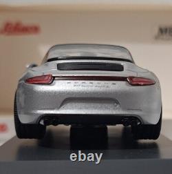 Porsche 911 (991. II) Targa 4 GTS 2017 Silver 143 Schuco EXTREMELY RARE! (6)