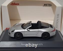 Porsche 911 (991. II) Targa 4 GTS 2017 Silver 143 Schuco EXTREMELY RARE! (6)