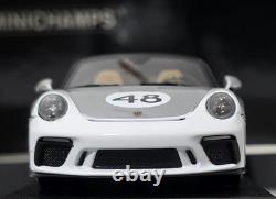 Porsche 911 (991) Speedster 2019 Silver 143 Minichamps 1 of 630 pcs SUPERB