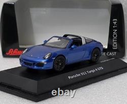 Porsche 911 (991) Targa 4 GTS 2014 Sapphire Blue Met 143 Schuco 07596 (4)