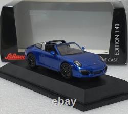 Porsche 911 (991) Targa 4 GTS 2014 Sapphire Blue Met 143 Schuco 07596 (4)