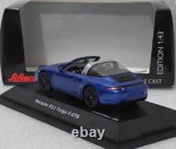 Porsche 911 (991) Targa 4 GTS 2014 Sapphire Blue Met 143 Schuco 07596 (4)
