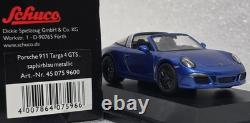 Porsche 911 (991) Targa 4 GTS 2014 Sapphire Blue Met 143 Schuco 07596 (4)