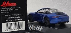 Porsche 911 (991) Targa 4 GTS 2014 Sapphire Blue Met 143 Schuco 07596 (4)