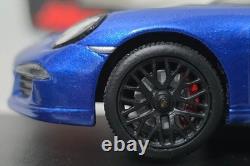 Porsche 911 (991) Targa 4 GTS 2014 Sapphire Blue Met 143 Schuco 07596 (4)