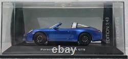 Porsche 911 (991) Targa 4 GTS 2014 Sapphire Blue Met 143 Schuco 07596 (4)