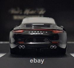 Porsche 911 (991) Targa 4S 2014 Black 143 Minichamps WAP 020 045 0E SUPER RARE