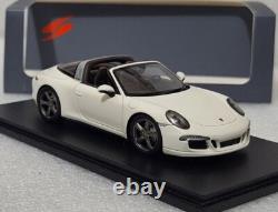 Porsche 911 (991) Targa 4s 2015 White 143 Spark S4933 EXTREMELY RARE! (8)