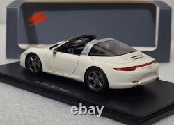 Porsche 911 (991) Targa 4s 2015 White 143 Spark S4933 EXTREMELY RARE! (8)